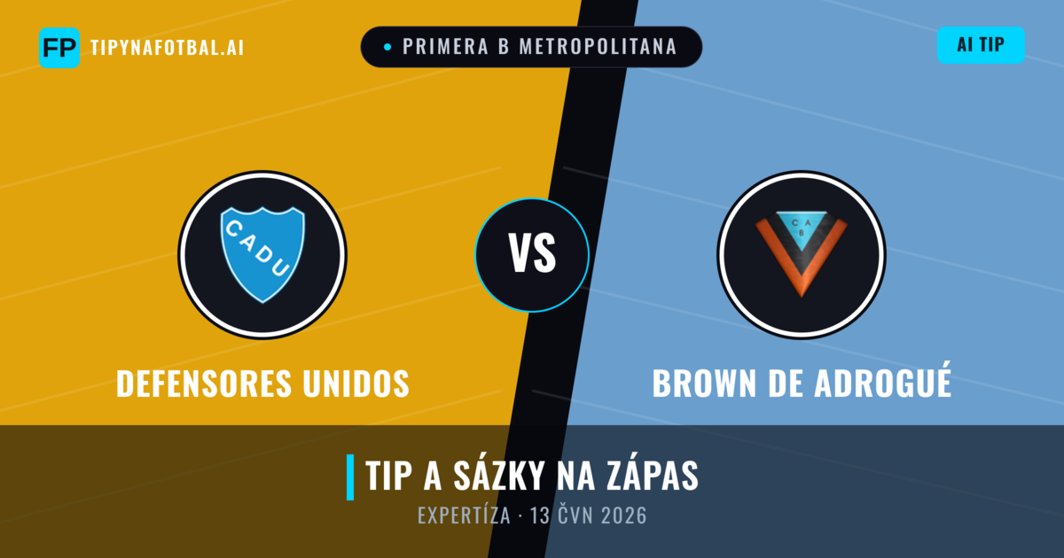 Defensores Unidos vs Brown de Adrogué — předpověď a náhled zápasu