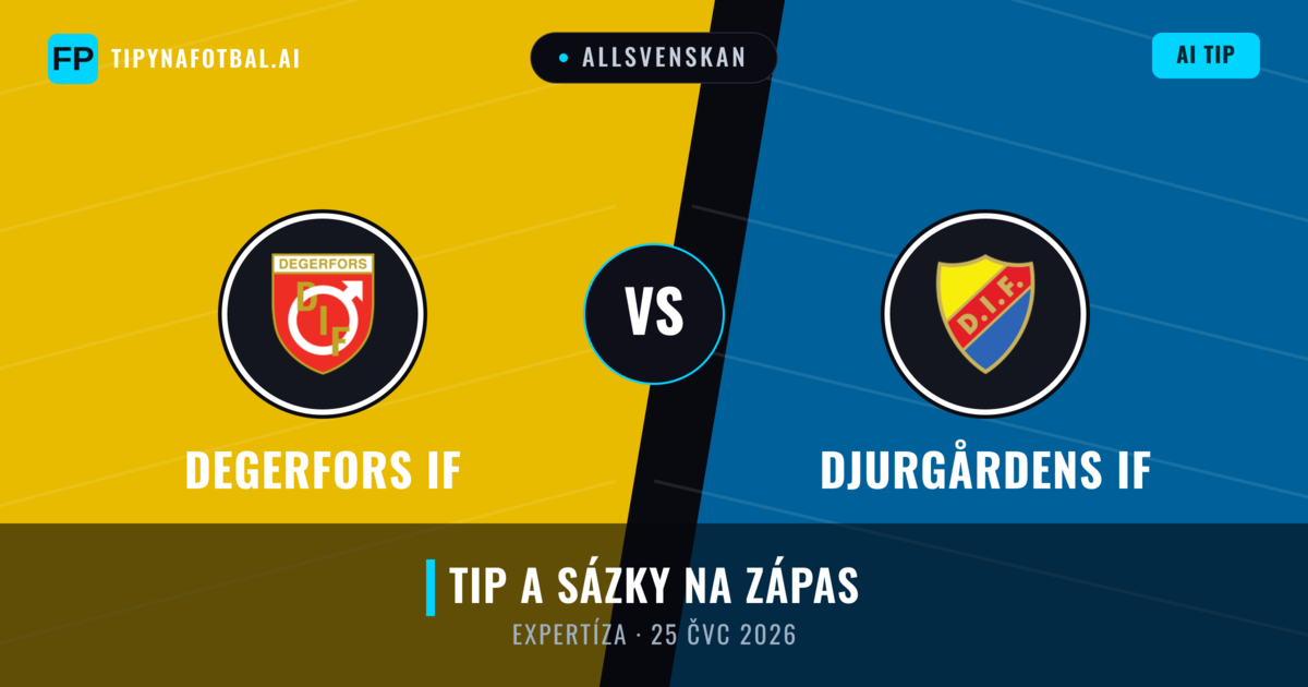 Degerfors IF vs Djurgårdens IF — předpověď a náhled zápasu