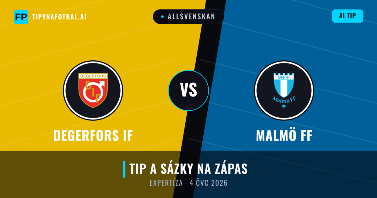Degerfors IF vs Malmö FF — předpověď a náhled zápasu