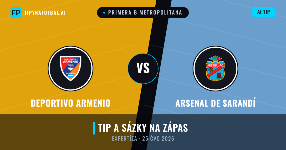 Deportivo Armenio vs Arsenal de Sarandí — předpověď a náhled zápasu