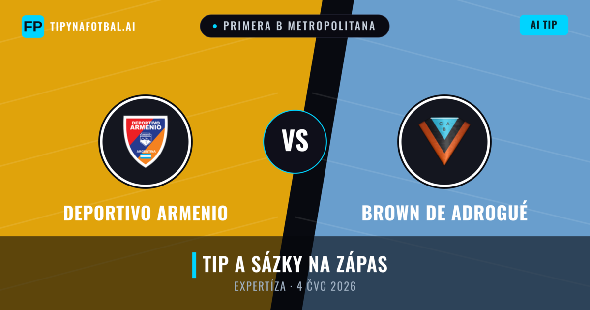 Deportivo Armenio vs Brown de Adrogué — předpověď a náhled zápasu