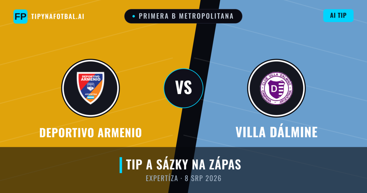 Deportivo Armenio vs Villa Dálmine — předpověď a náhled zápasu
