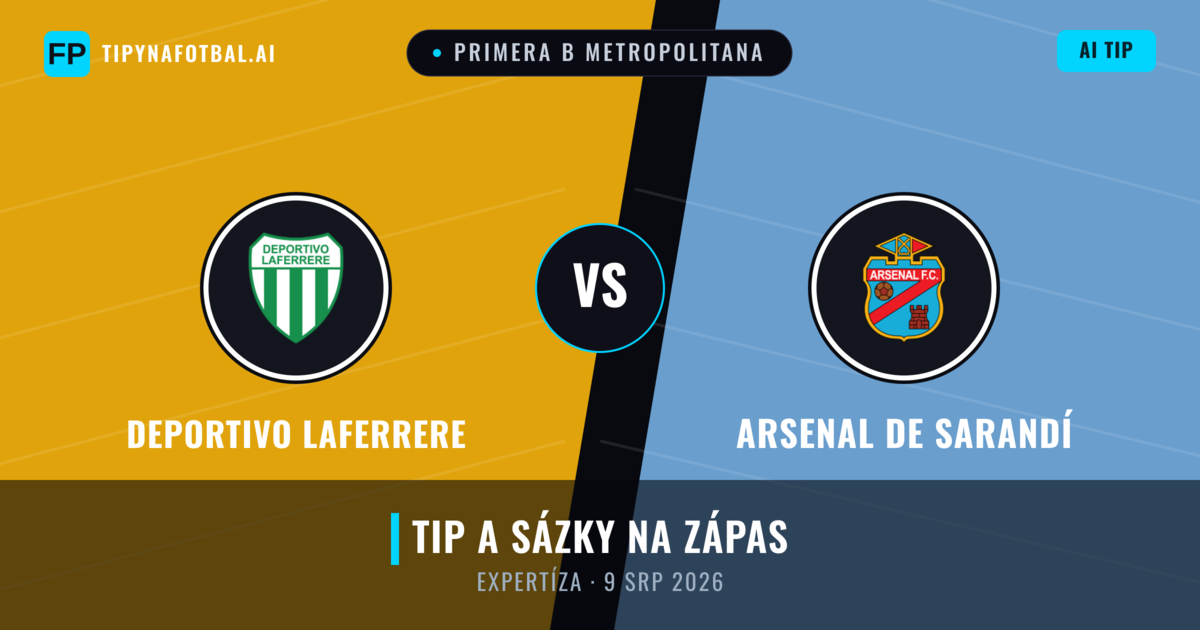 Deportivo Laferrere vs Arsenal de Sarandí — předpověď a náhled zápasu