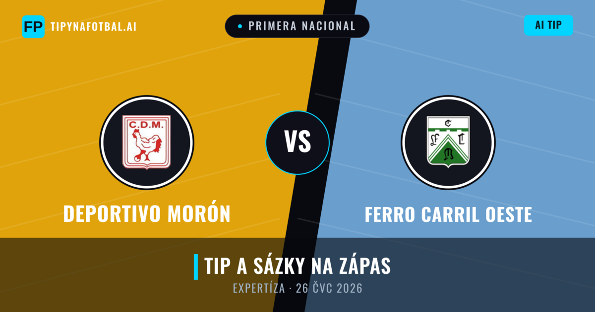 Deportivo Morón vs Ferro Carril Oeste — předpověď a náhled zápasu