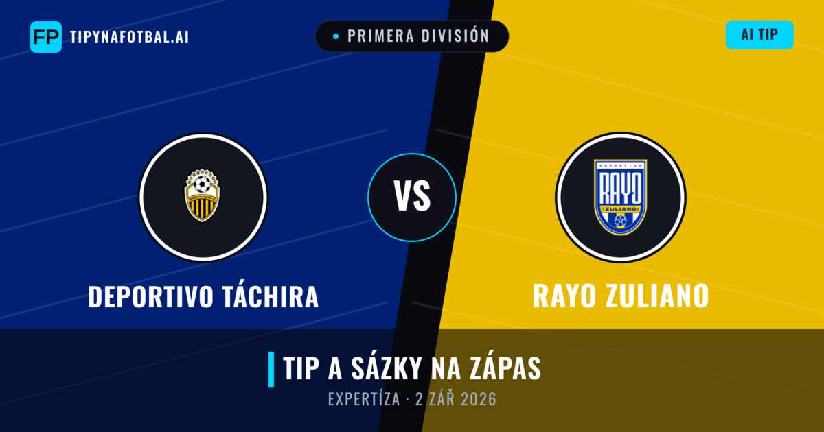 Deportivo Táchira vs Rayo Zuliano — předpověď a náhled zápasu