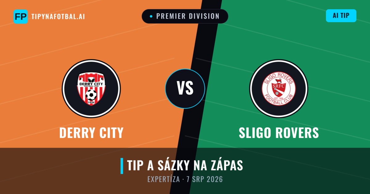 Derry City vs Sligo Rovers — předpověď a náhled zápasu