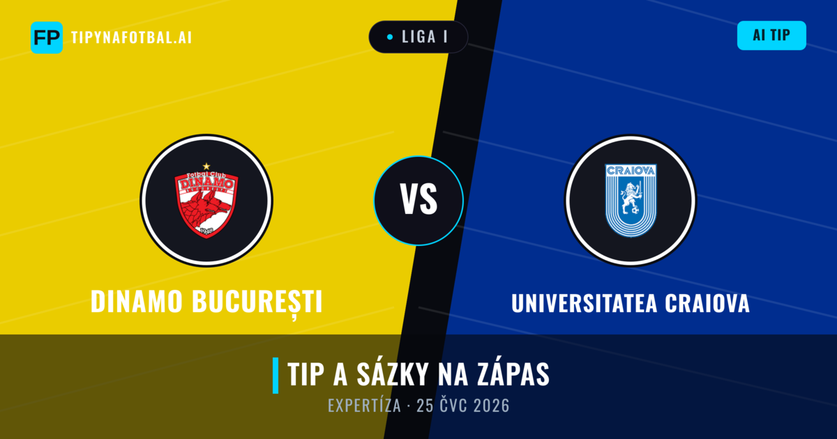 Dinamo București vs Universitatea Craiova — předpověď a náhled zápasu