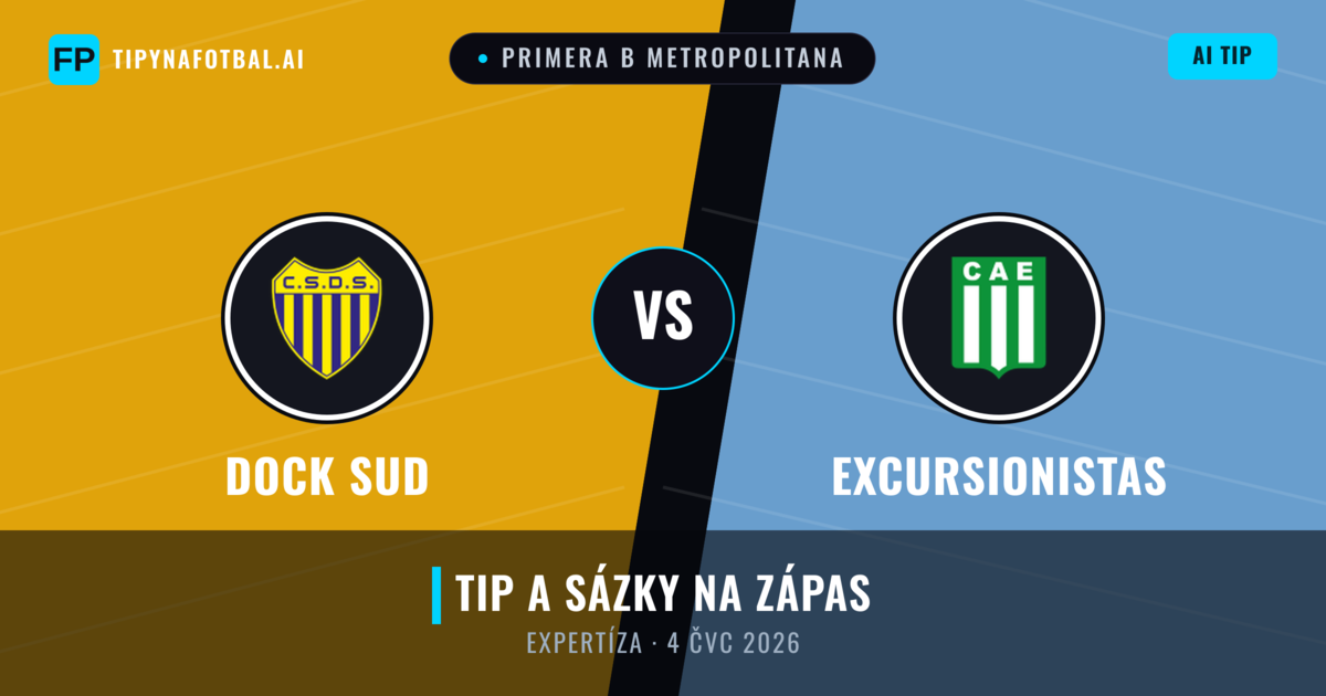 Dock Sud vs Excursionistas — předpověď a náhled zápasu
