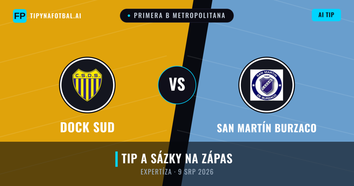 Dock Sud vs San Martín Burzaco — předpověď a náhled zápasu