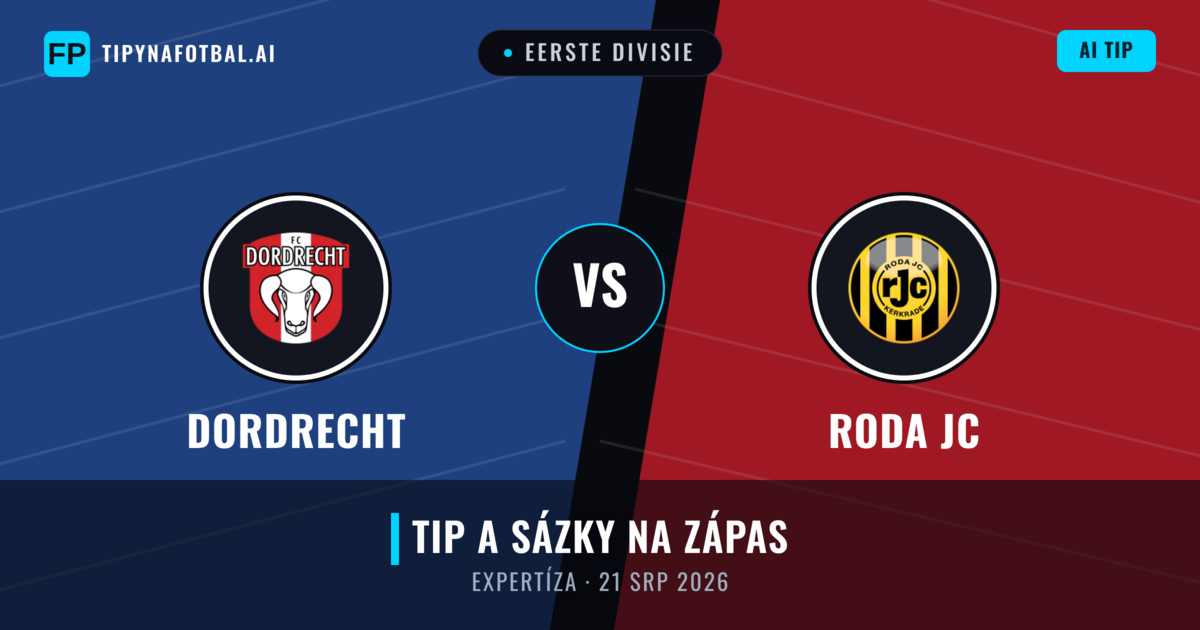 Dordrecht vs Roda JC — předpověď a náhled zápasu