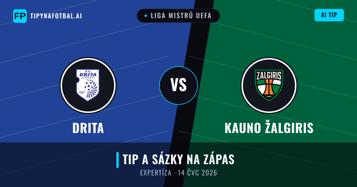 Drita vs Kauno Žalgiris — předpověď a náhled zápasu