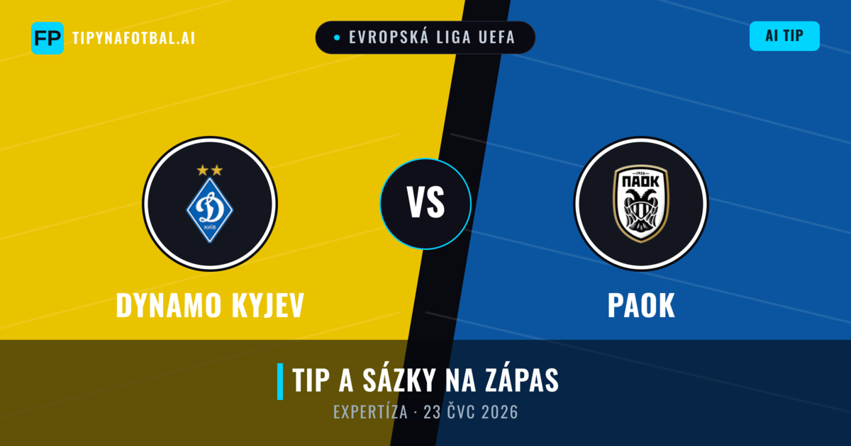 Dynamo Kyjev vs PAOK — předpověď a náhled zápasu