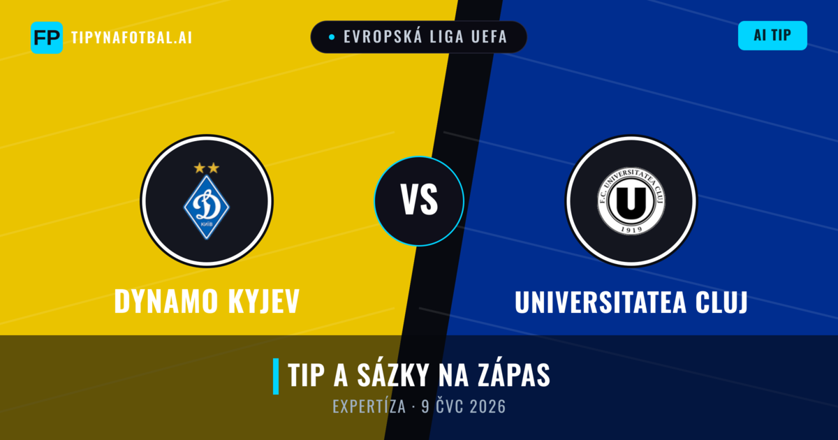 Dynamo Kyjev vs Universitatea Cluj — předpověď a náhled zápasu