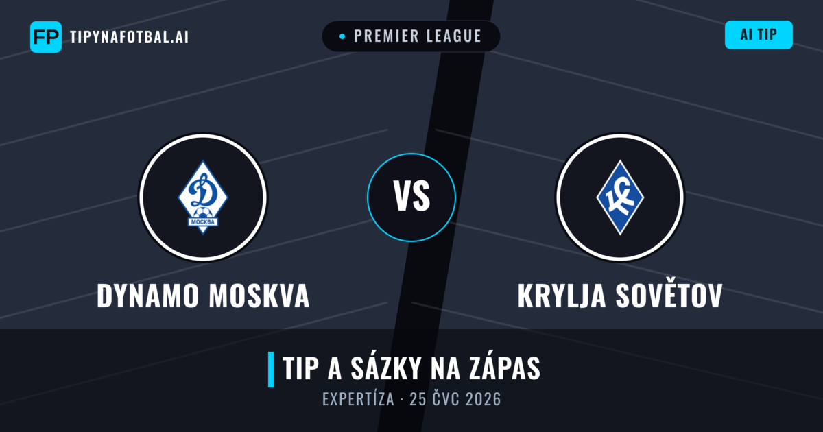 Dynamo Moskva vs Krylja Sovětov — předpověď a náhled zápasu