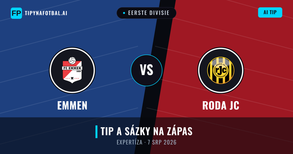 Emmen vs Roda JC — předpověď a náhled zápasu