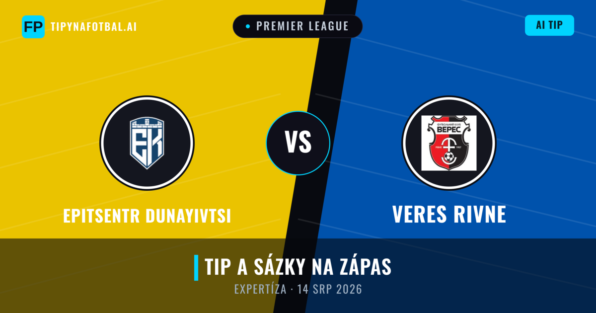 Epitsentr Dunayivtsi vs Veres Rivne — předpověď a náhled zápasu