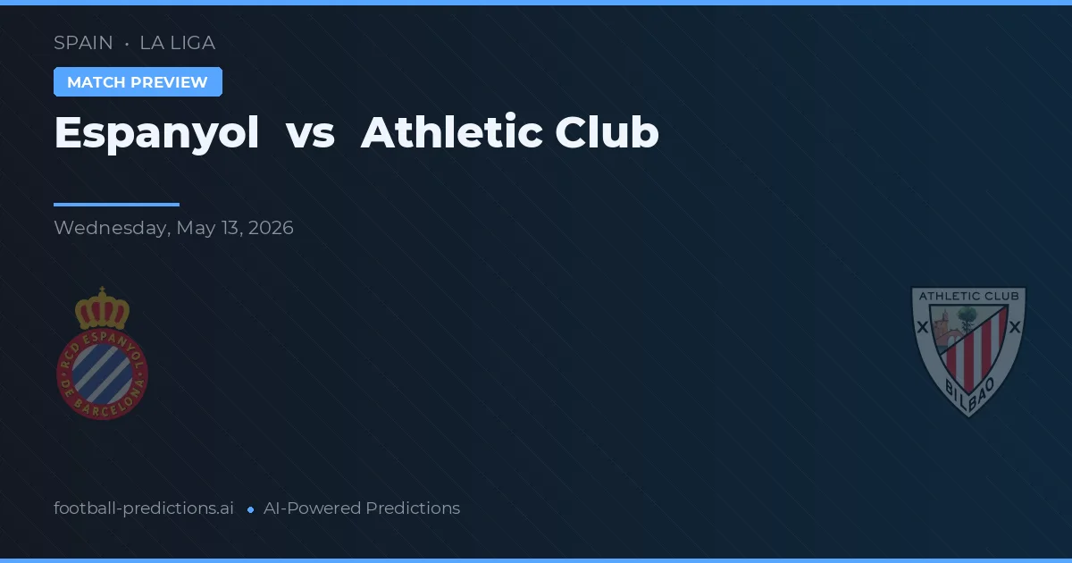 Espanyol vs Athletic Bilbao — předpověď a náhled zápasu