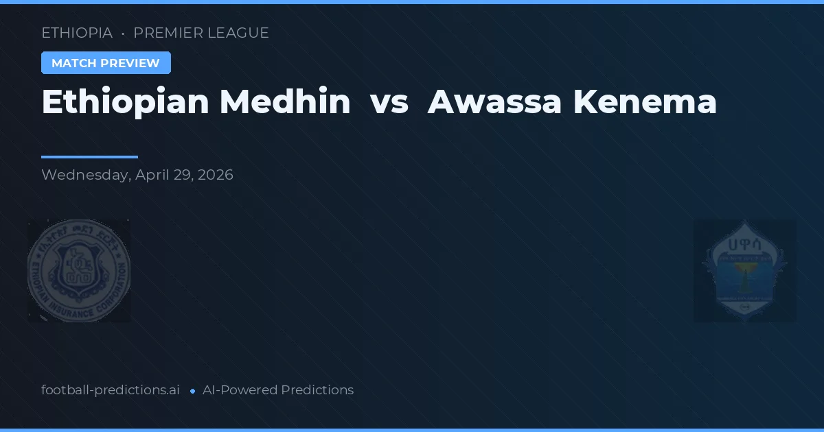 Etiopská Medhin vs Awassa Kenema preview