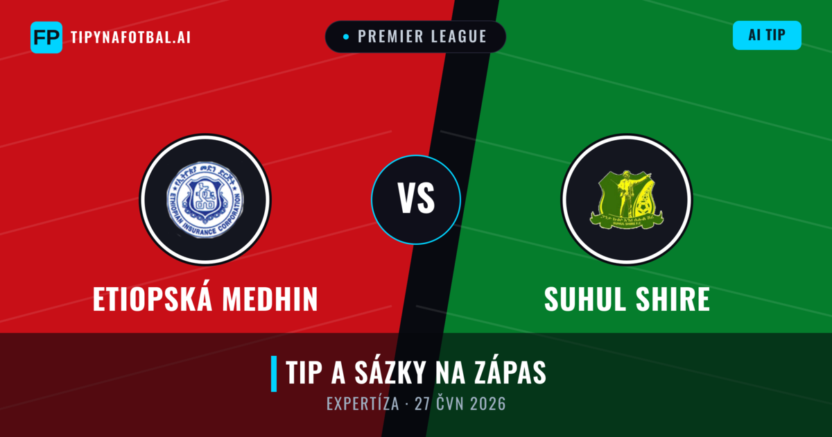 Etiopská Medhin vs Suhul Shire — předpověď a náhled zápasu