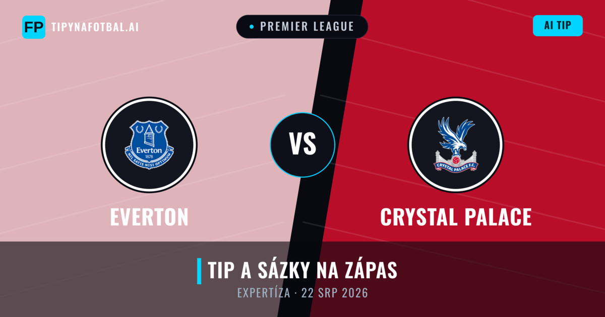 Everton vs Crystal Palace — předpověď a náhled zápasu