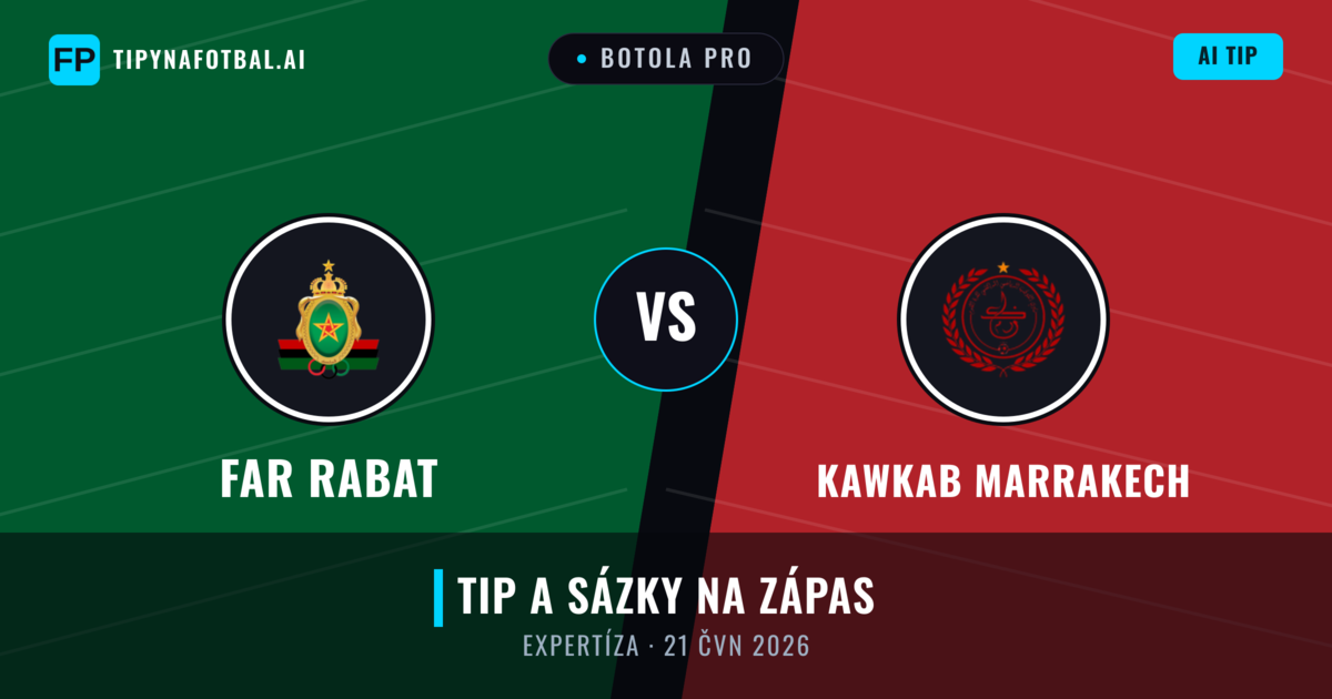 FAR Rabat vs Kawkab Marrakech — předpověď a náhled zápasu