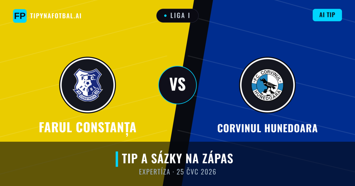 Farul Constanța vs Corvinul Hunedoara — předpověď a náhled zápasu