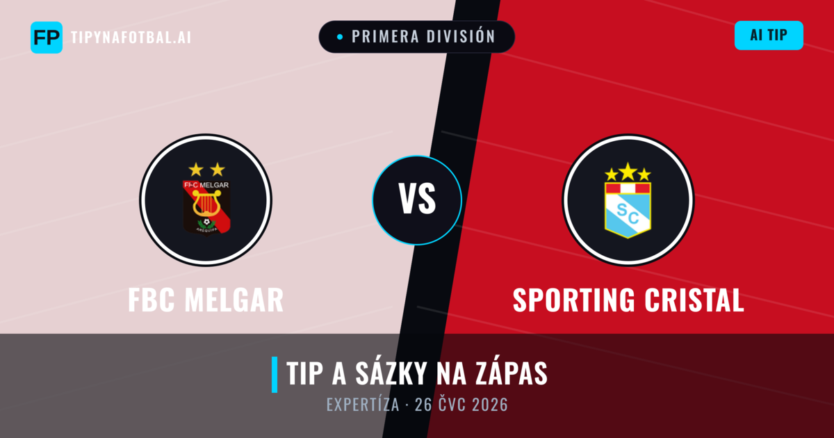 FBC Melgar vs Sporting Cristal — předpověď a náhled zápasu