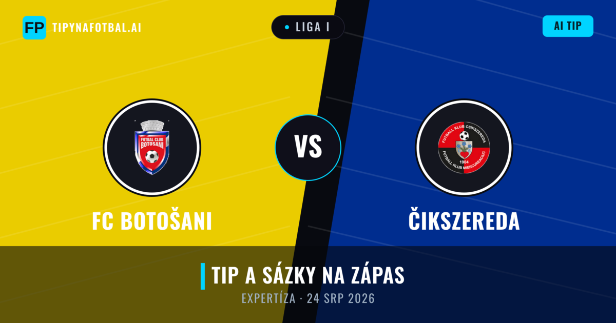 FC Botošani vs Čikszereda — předpověď a náhled zápasu