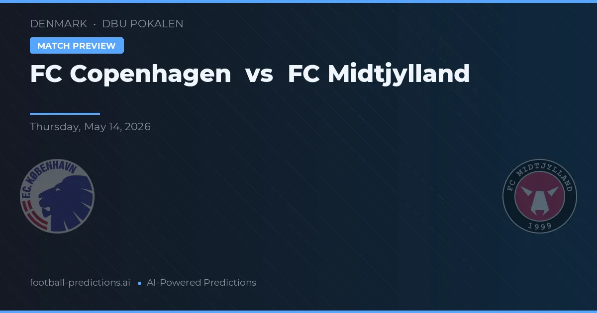 FC København vs FC Midtjylland — předpověď a náhled zápasu