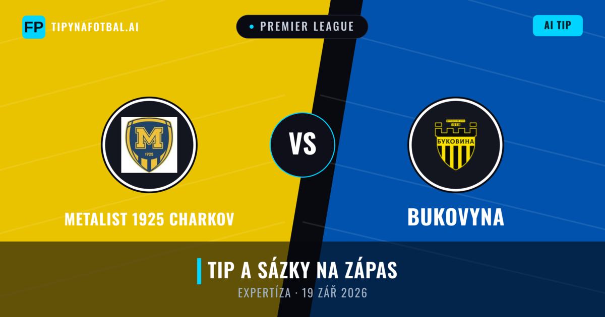 Metalist 1925 Charkov vs Bukovyna — předpověď a náhled zápasu
