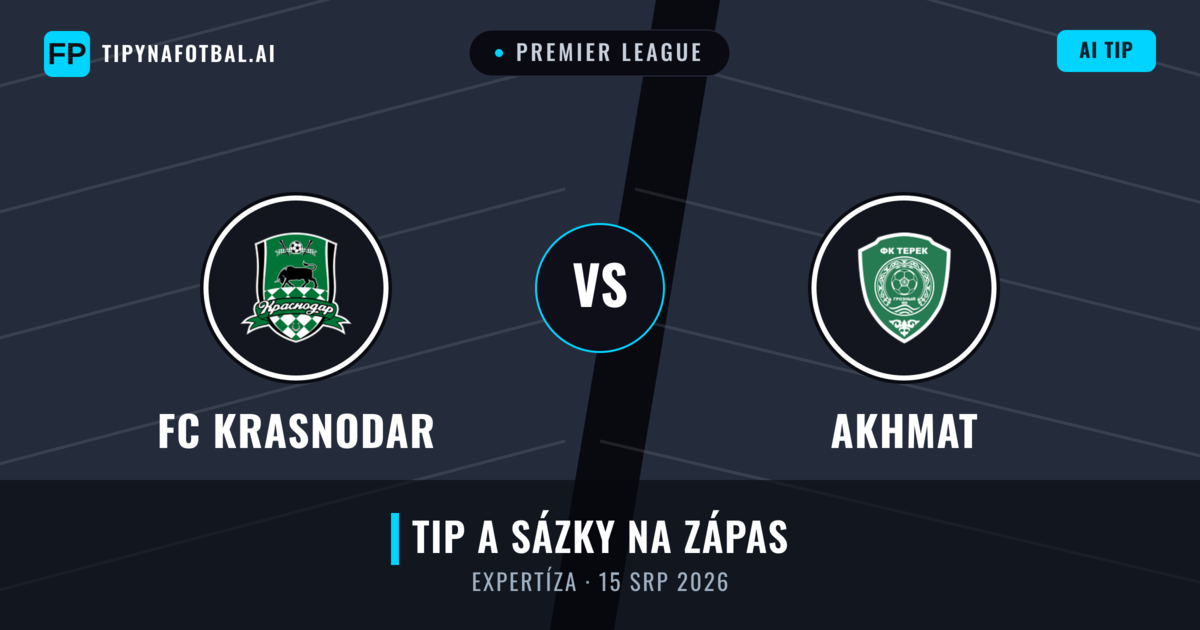 FC Krasnodar vs Akhmat — předpověď a náhled zápasu