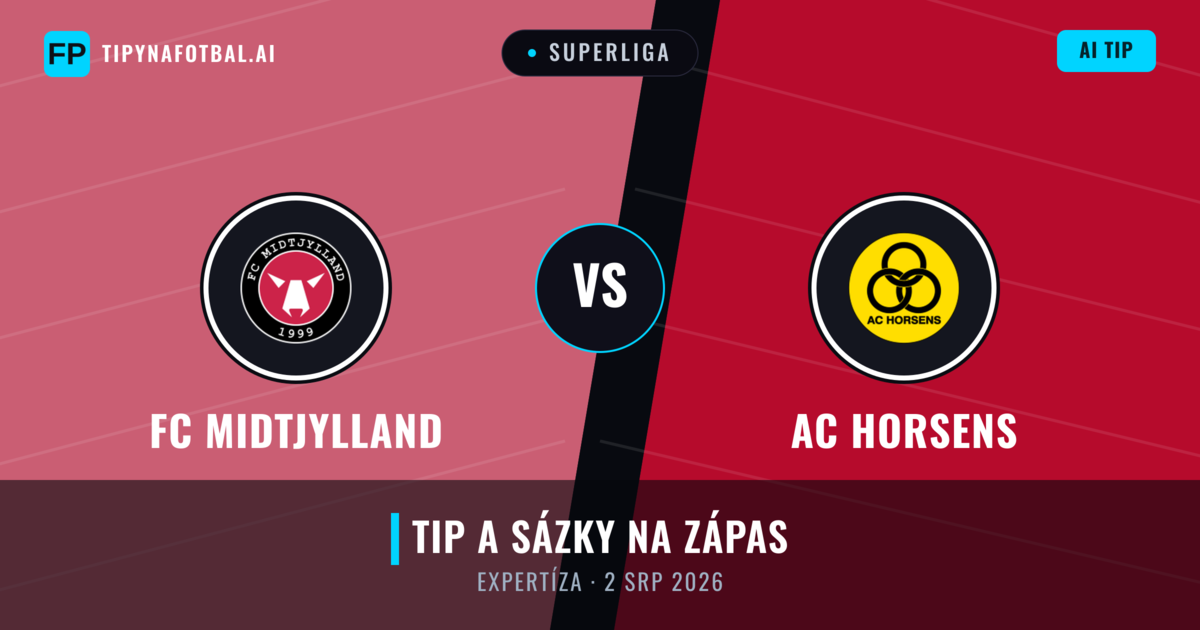 FC Midtjylland vs AC Horsens — předpověď a náhled zápasu