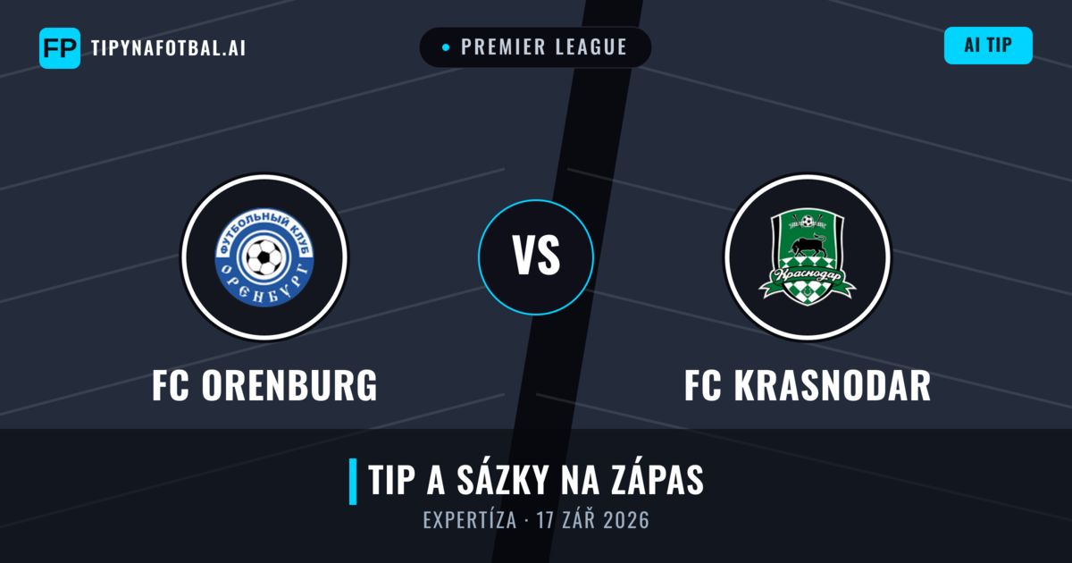 FC Orenburg vs FC Krasnodar — předpověď a náhled zápasu