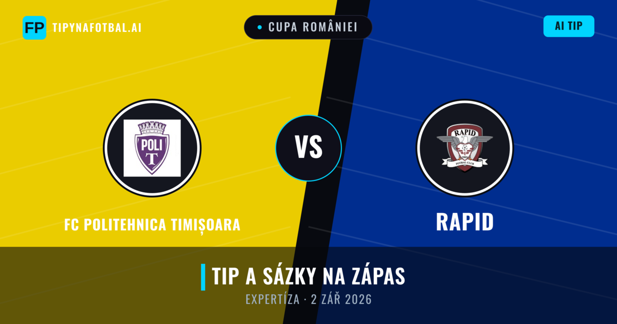FC Politehnica Timișoara vs Rapid — předpověď a náhled zápasu