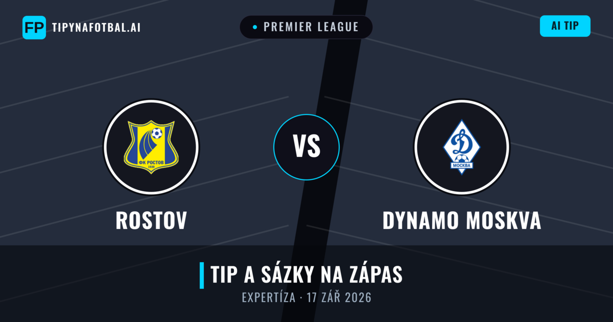 Rostov vs Dynamo Moskva — předpověď a náhled zápasu