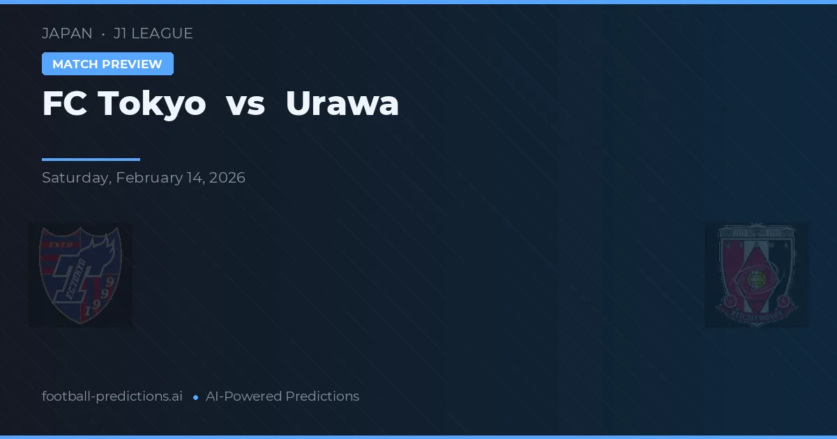FC Tokio vs Urawa Reds — předpověď a náhled zápasu