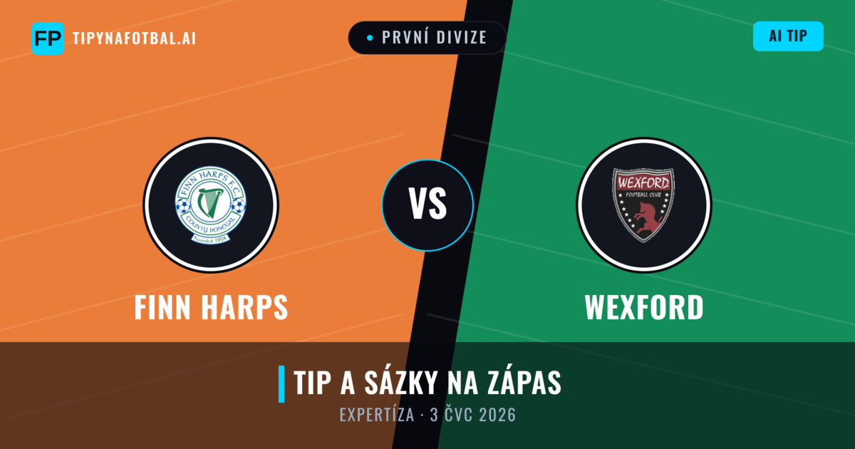 Finn Harps vs Wexford — předpověď a náhled zápasu