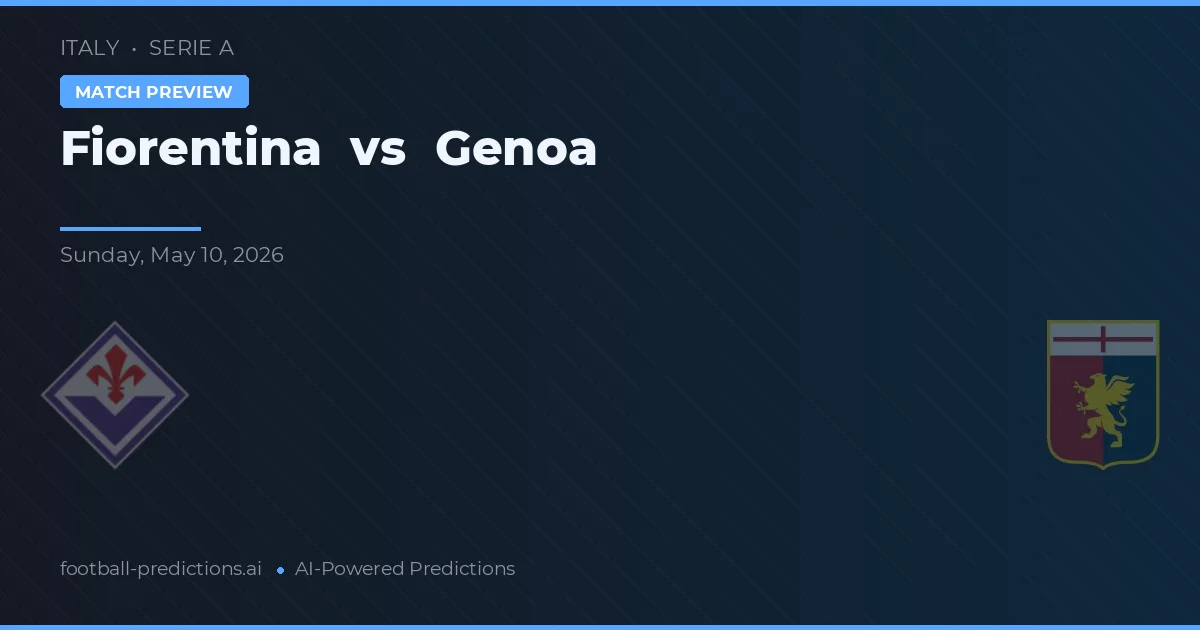 Fiorentina vs Genua — předpověď a náhled zápasu