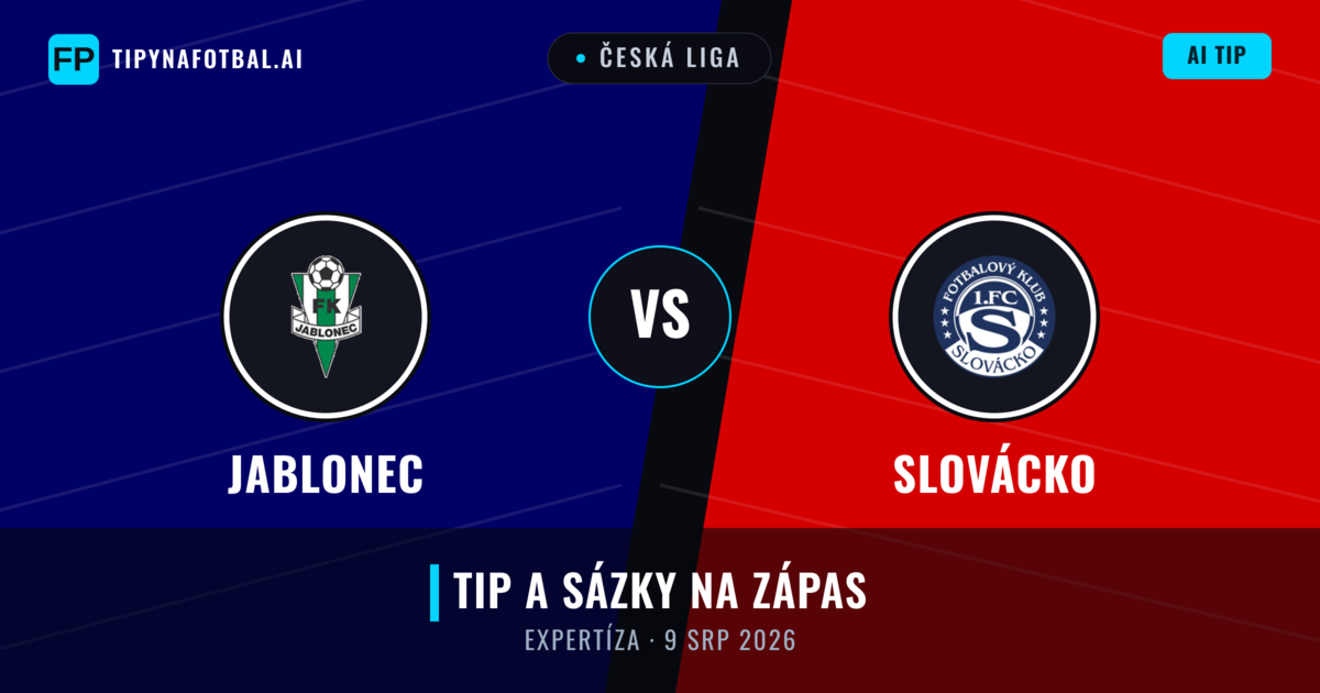 Jablonec vs Slovácko — předpověď a náhled zápasu
