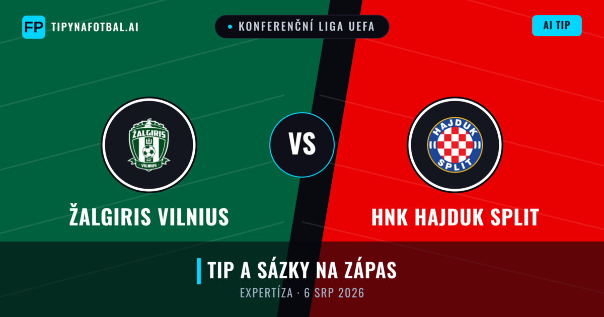 Žalgiris Vilnius vs HNK Hajduk Split — předpověď a náhled zápasu