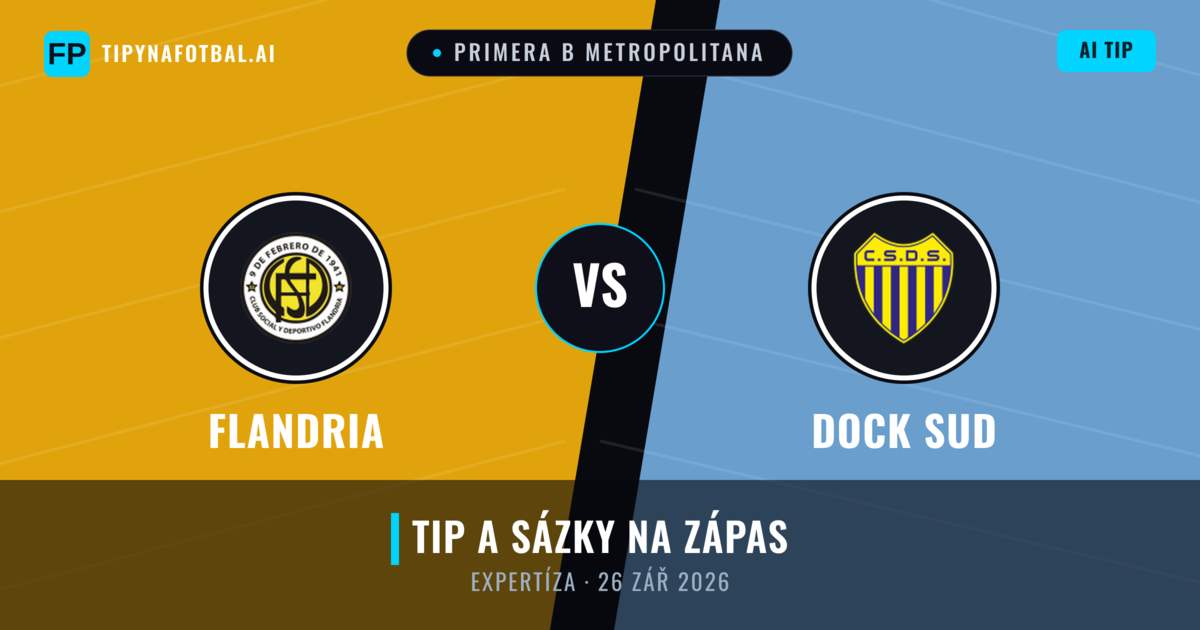 Flandria vs Dock Sud — předpověď a náhled zápasu