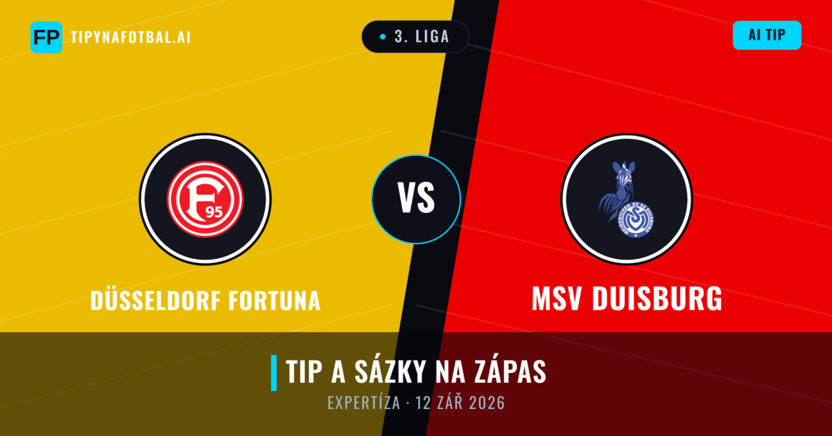 Düsseldorf Fortuna vs MSV Duisburg — předpověď a náhled zápasu