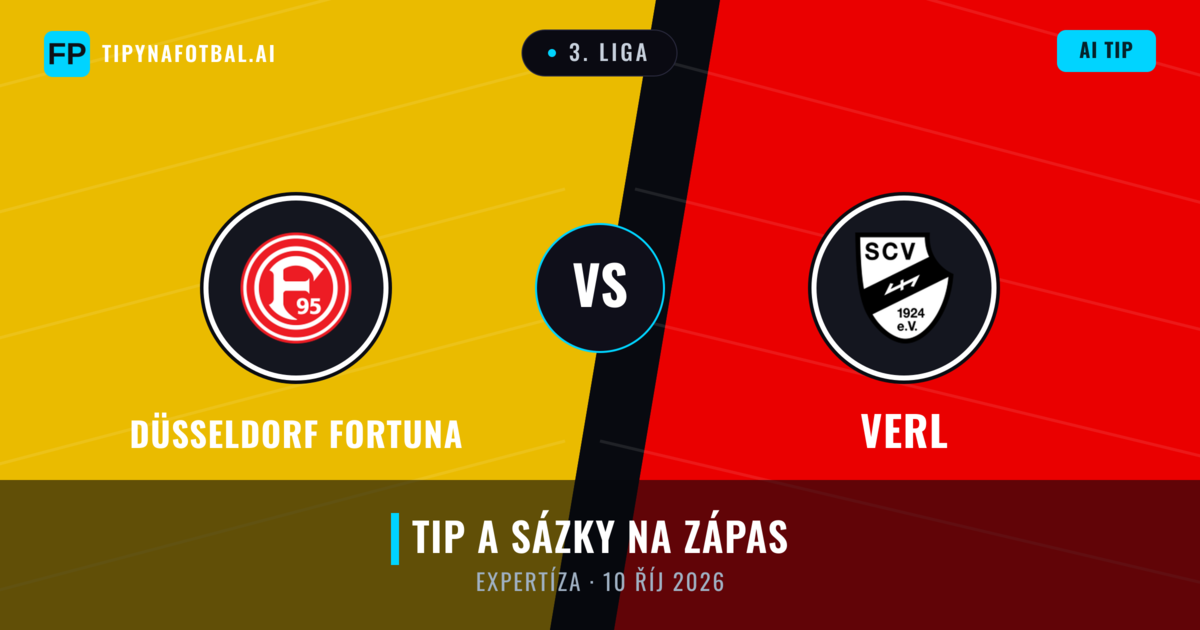 Düsseldorf Fortuna vs Verl — předpověď a náhled zápasu