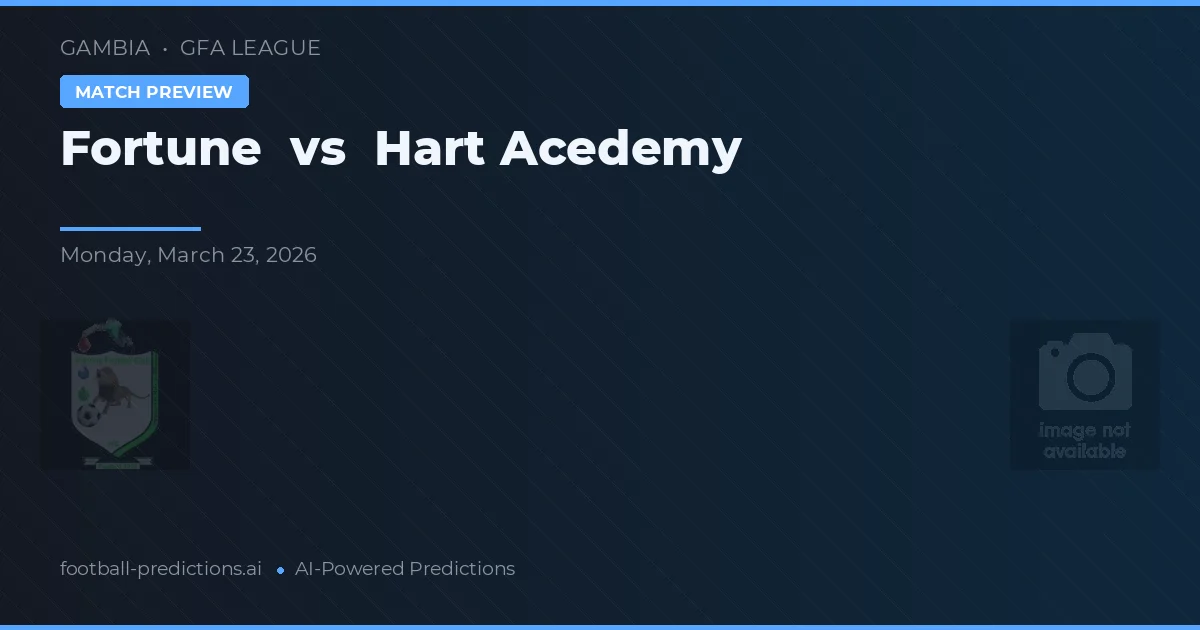 Fortune vs Hart Academy — předpověď a náhled zápasu