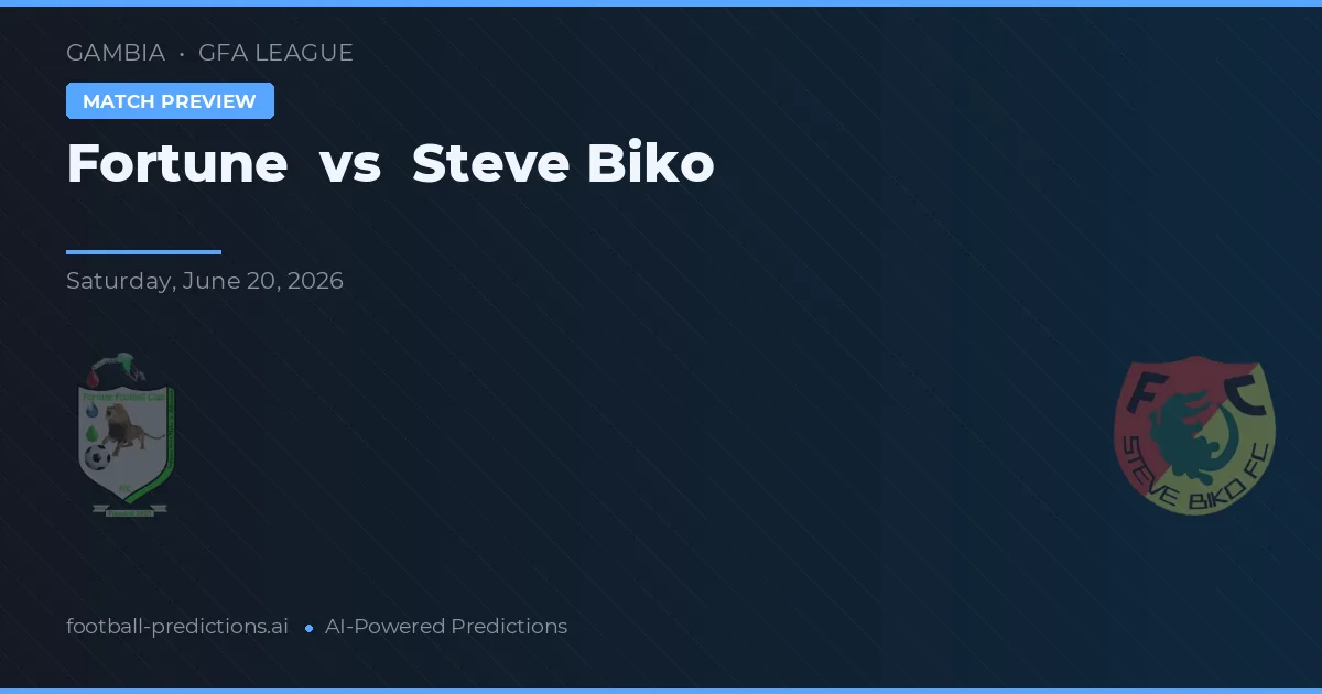 Fortune vs Steve Biko — předpověď a náhled zápasu