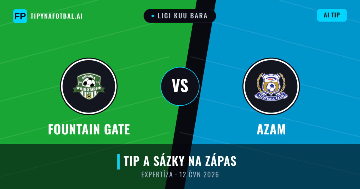 Fountain Gate vs Azam — předpověď a náhled zápasu