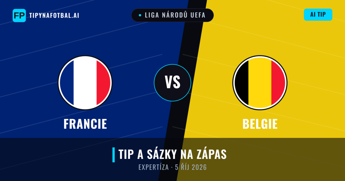 Francie vs Belgie — předpověď a náhled zápasu