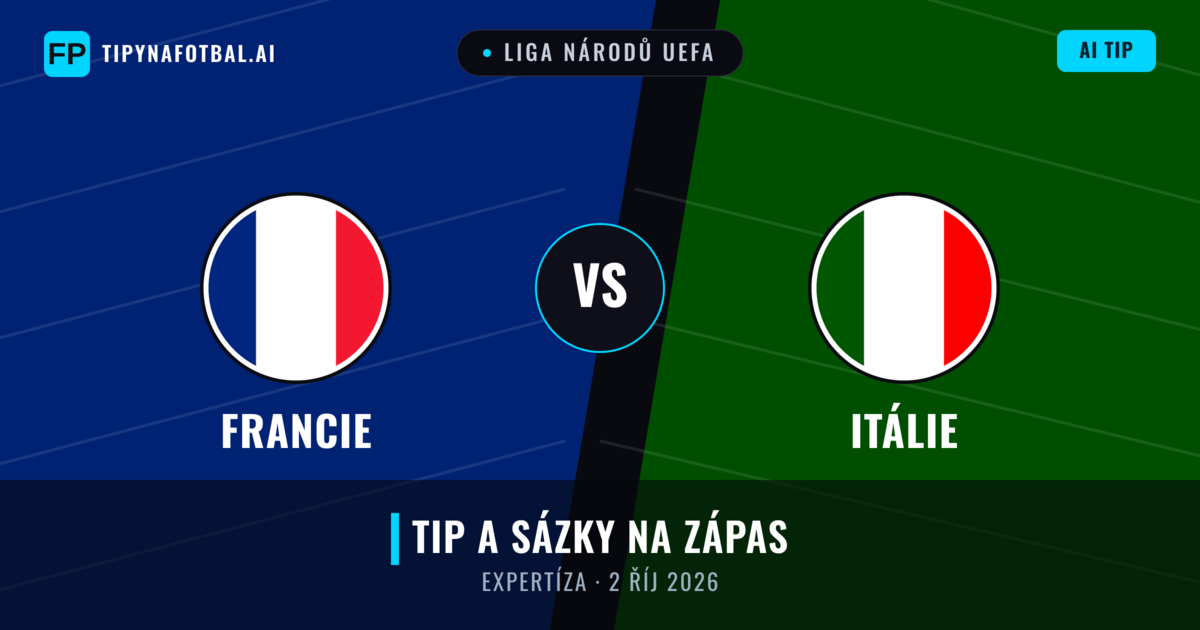 Francie vs Itálie — předpověď a náhled zápasu