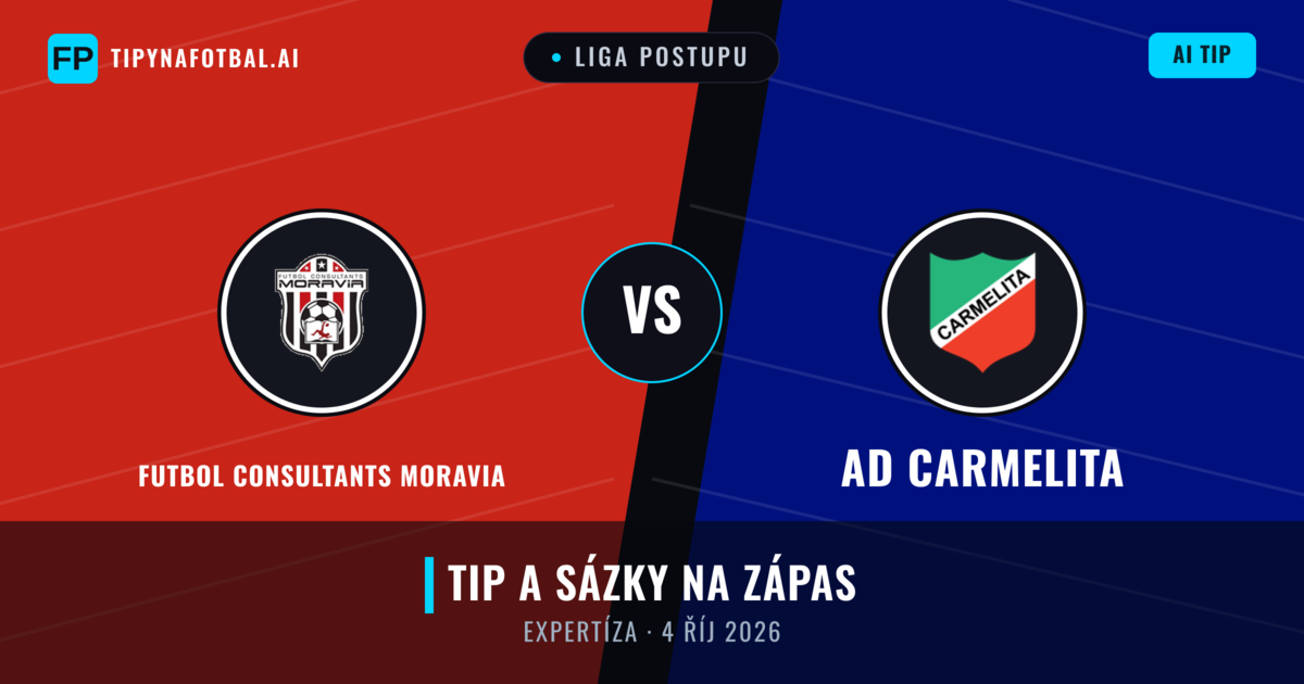 Futbol Consultants Moravia vs AD Carmelita — předpověď a náhled zápasu