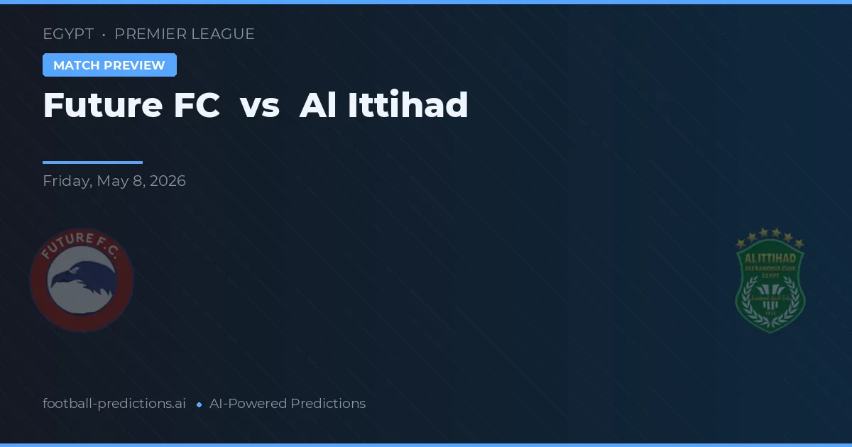 Future FC vs Al Ittihad — předpověď a náhled zápasu